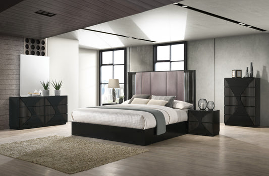 J&M Furniture Rosette King Bed