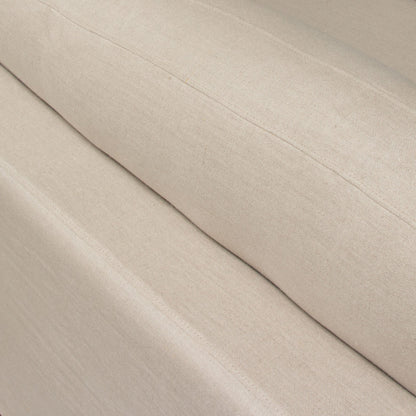 Savannah Slip-Cover Sofa in Sand Natural Linen by Diamond Sofa