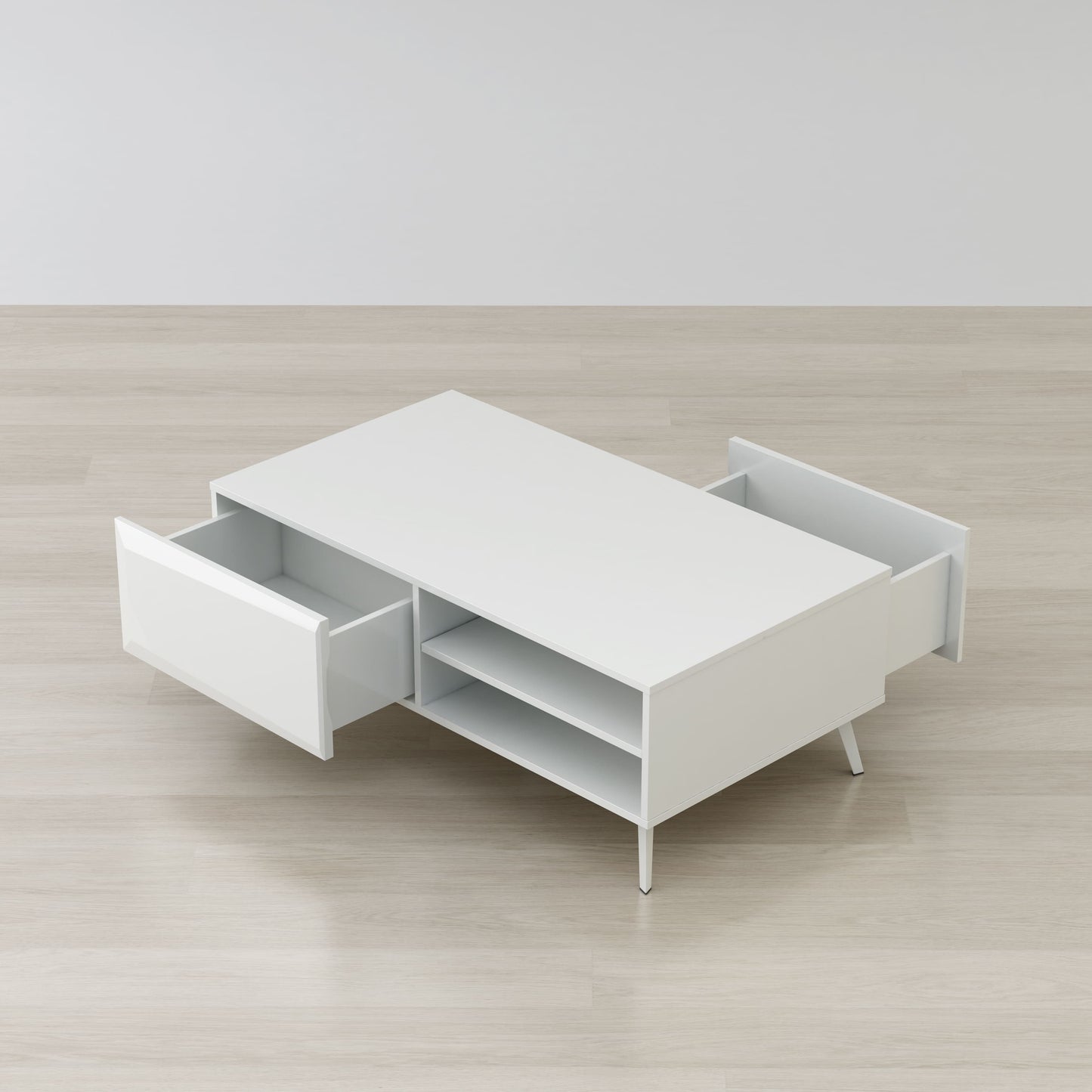 Anderson Teak Altus 43" Coffee Table Gloss White