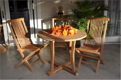 Anderson Teak Descanso Bristol 3-Pieces Dining Set