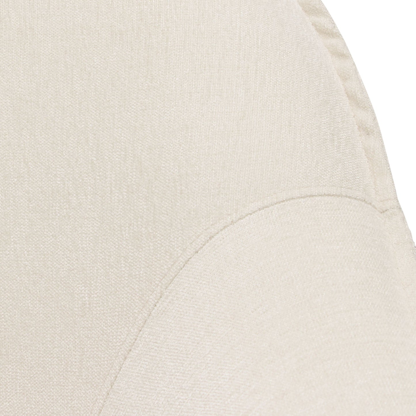 Status Accent Chair in Cream Fabric with Black Powder Coated Metal Leg by Diamond Sofa