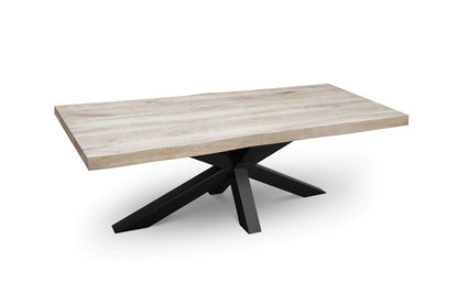 Maxima House REDDE-B Solid Wood Dining Table