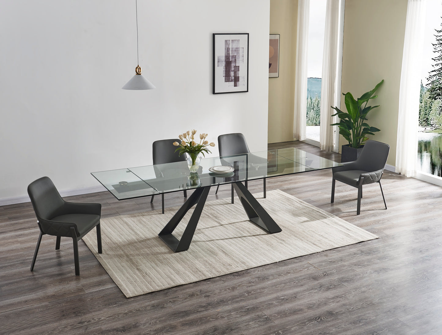 J&M Furniture MC San Diego Extension Table