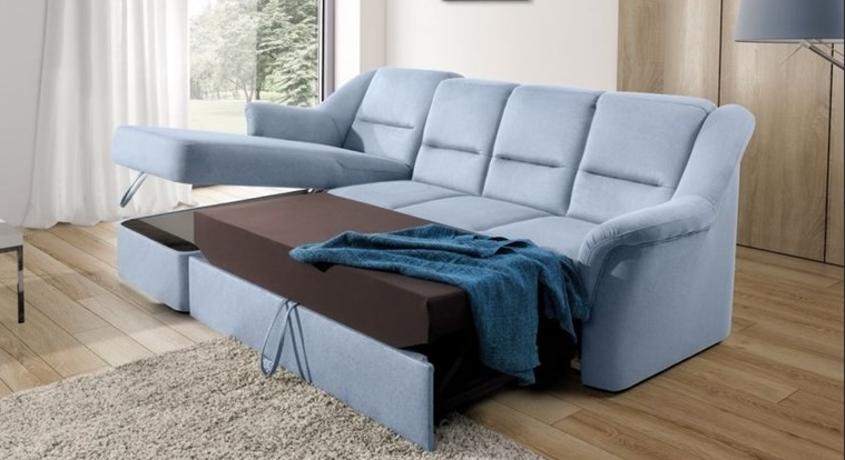 Maxima House LISBONA S Sleeper Sectional with Storage