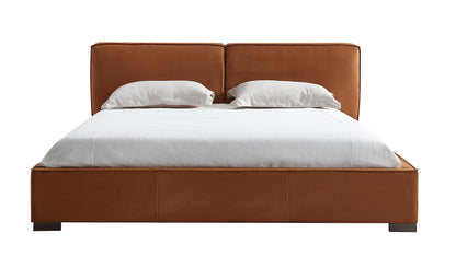 J&M Furniture Serene Queen in Chestnut