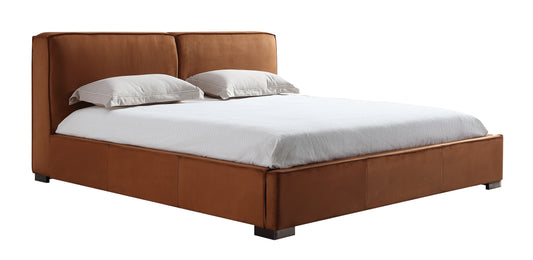 J&M Furniture Serene Queen in Chestnut