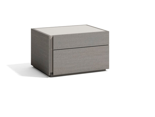 J&M Furniture Sintra Night Stand Left in Grey