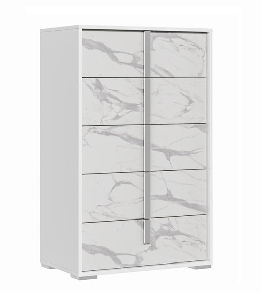 J&M Furniture Sonia White Chest