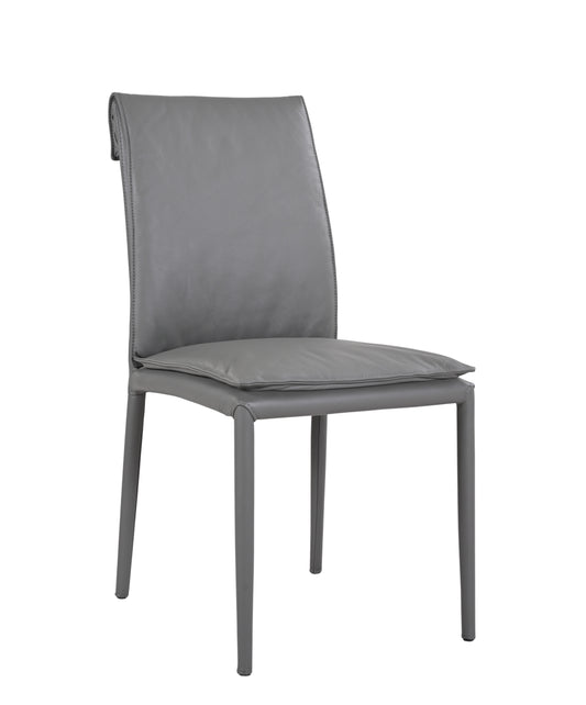 J&M Furniture E Togo Chair Charcoal Grey 801