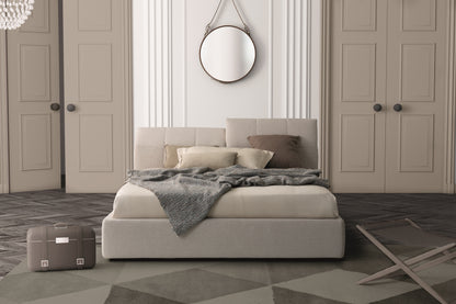 J&M Furniture Tower Q Storage Bed C54 Beige
