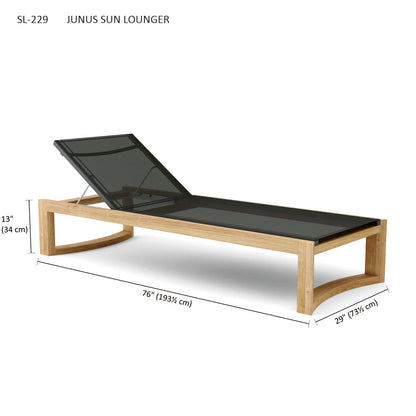 Anderson Teak Junus Sun Lounger