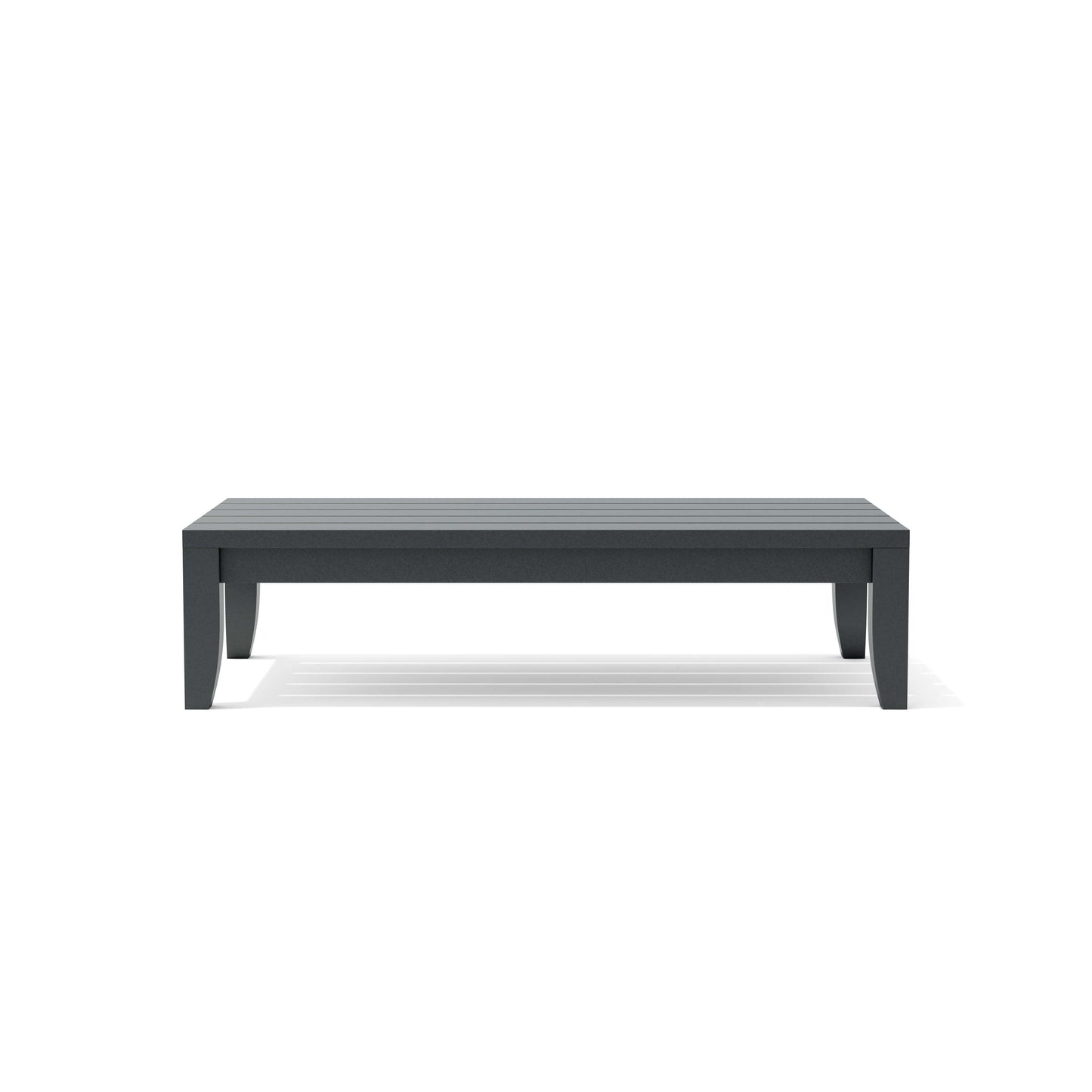 Anderson Teak Coronado Aluminum Rectangular Coffee Table