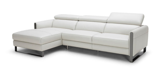 J&M Furniture Nina Premium Leather Sectional In Left hand Facing