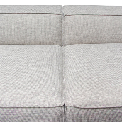 Vice 2PC Modular Sofa in Barley Fabric by Diamond Sofa