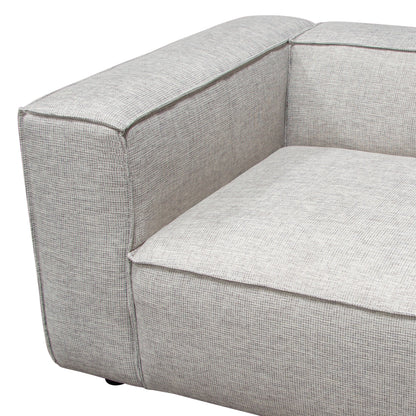 Vice 2PC Modular Sofa in Barley Fabric by Diamond Sofa