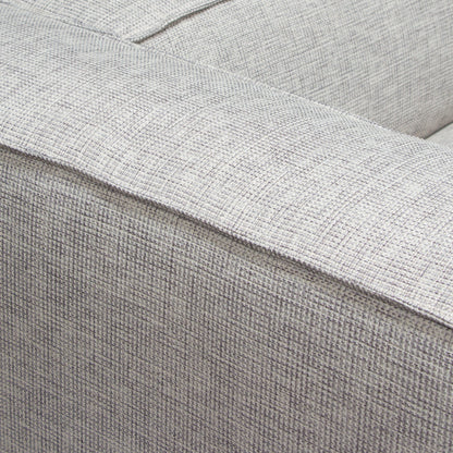 Vice 2PC Modular Sofa in Barley Fabric by Diamond Sofa