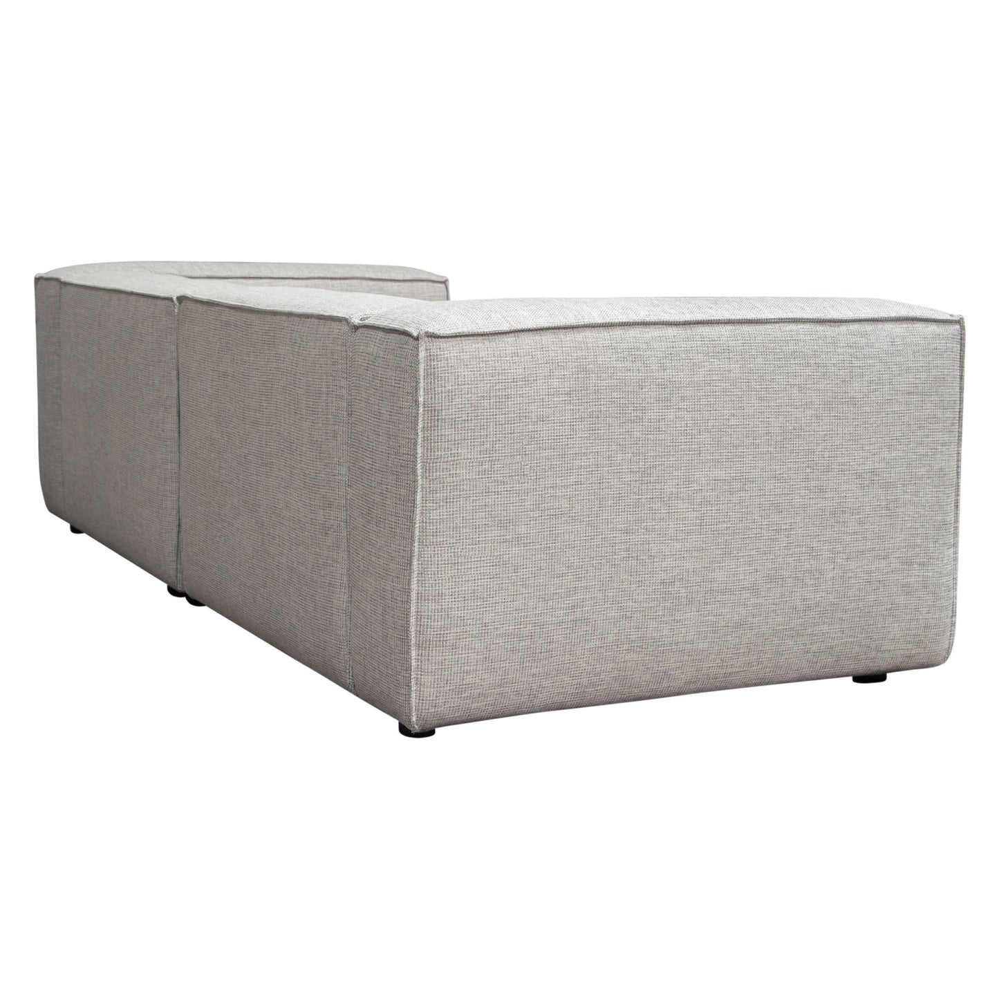 Vice 2PC Modular Sofa in Barley Fabric by Diamond Sofa
