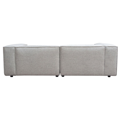 Vice 2PC Modular Sofa in Barley Fabric by Diamond Sofa