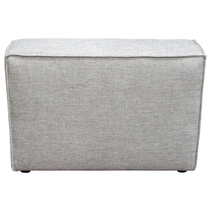 Vice Armless Chair in Barley Fabric by Diamond Sofa