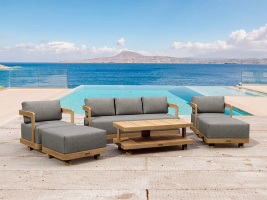 Anderson Teak SET-903 6-pc Granada Deep Seating