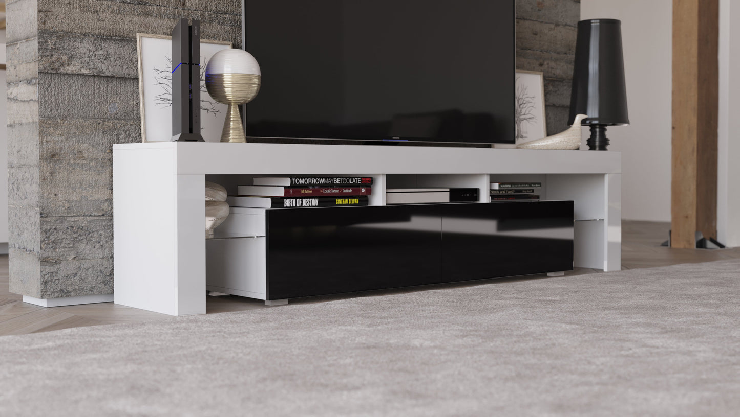 Maxima House TV Stand Freestanding 74 inch REVA II with LED