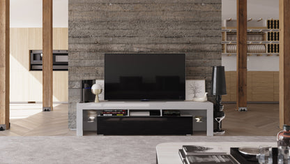 Maxima House TV Stand Freestanding 74 inch REVA II with LED