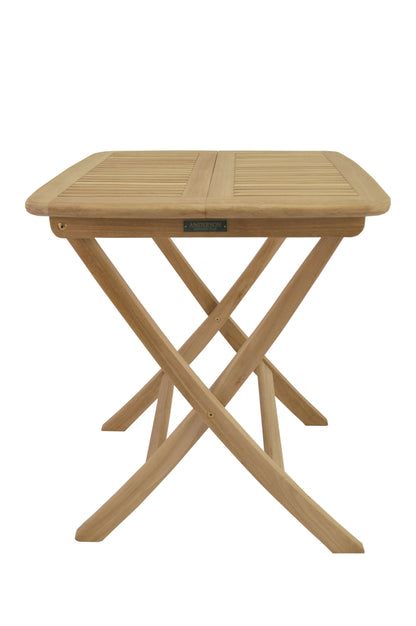 Anderson Teak Windsor 24" Square Picnic Folding Table