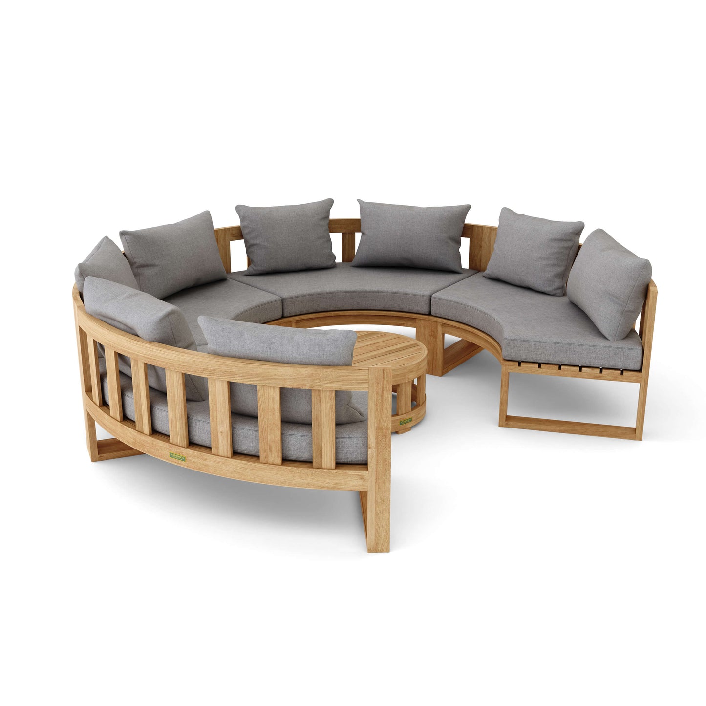 Anderson Teak SET-810 Circular Modular Deep Seating Set