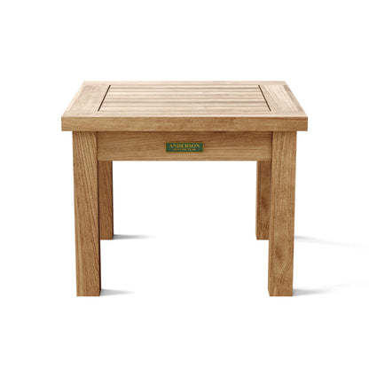 Anderson Teak Bahama 20" Square Mini Table