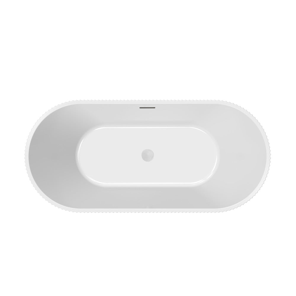 Swiss Madison Lafayette 67" Freestanding Bathtub