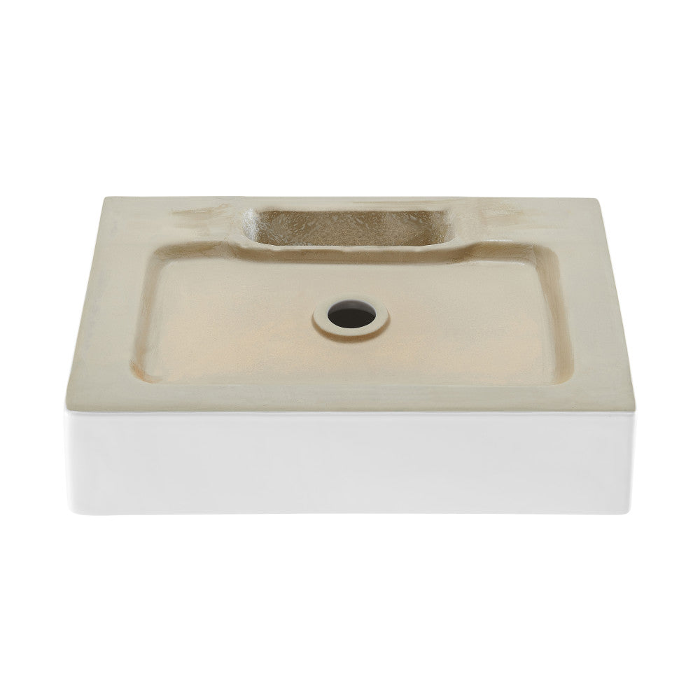 Swiss Madison Claire 20 Rectangle Ceramic Vessel Sink