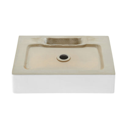 Swiss Madison Claire 20 Rectangle Ceramic Vessel Sink
