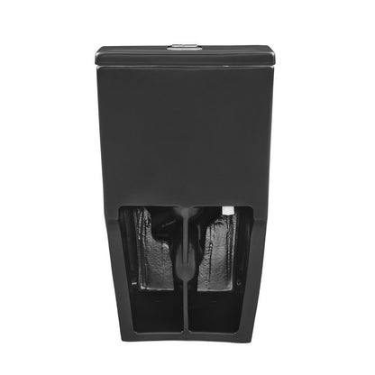 Swiss Madison Dreux One Piece Elongated Dual Flush Toilet with 0.95/1.26 GPF in Matte Black
