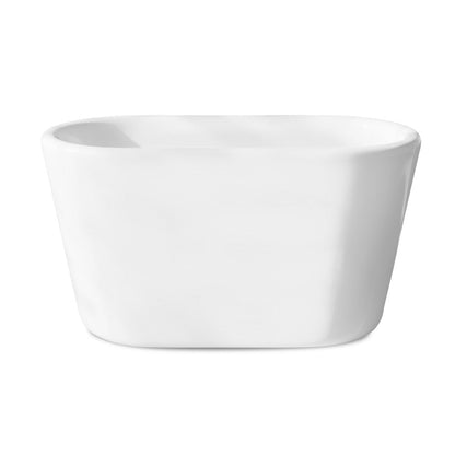 Swiss Madison Nanterre 51" Japanese Soaking Freestanding Bathtub in Glossy White, Drain Included