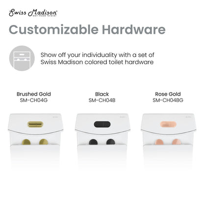 Swiss Madison St. Tropez One-Piece Elongated Toilet Vortex Dual-Flush 1.1/1.6 gpf