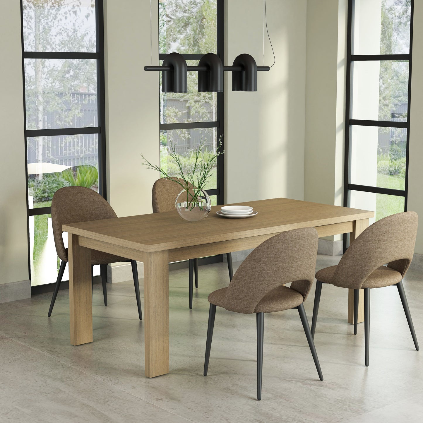 Anderson Teak Brentford Dining Table - Light Brown