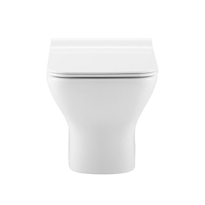 Swiss Madison Carre Wall-Hung Elongated Toilet Bowl