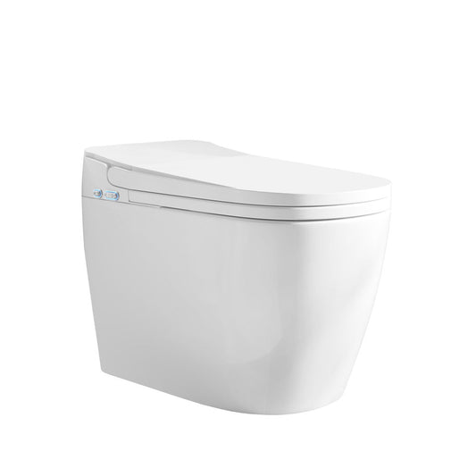 Swiss Madison Avancer One Piece Smart Toilet 1.28 GPF in Glossy White with Heated Bidet, Air Drying, Night Light, Foot Sensor