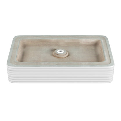 Swiss Madison Adour 25'' Vessel Sink in White