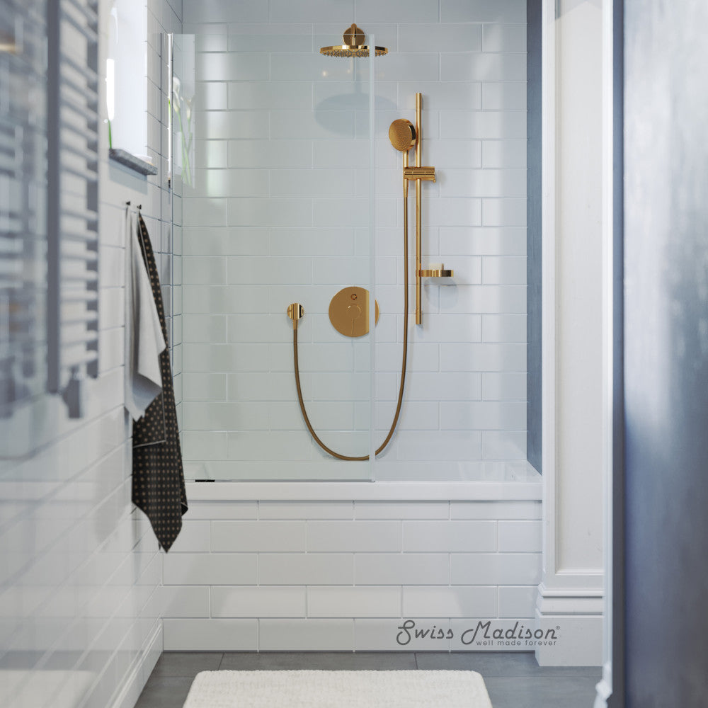 Swiss Madison Voltaire 48" x 32" Right-Hand Drain Alcove Bathtub