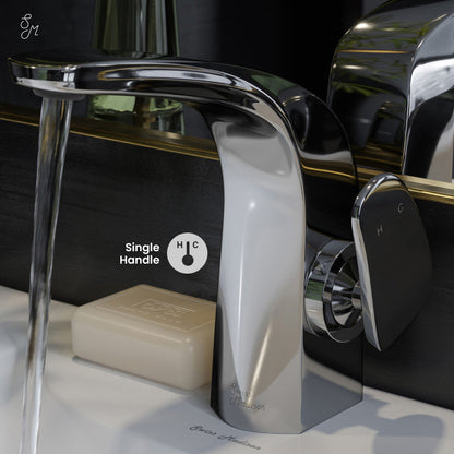 Swiss Madison Chateau Single Hole, Single-Handle, Bathroom Faucet in Chrome