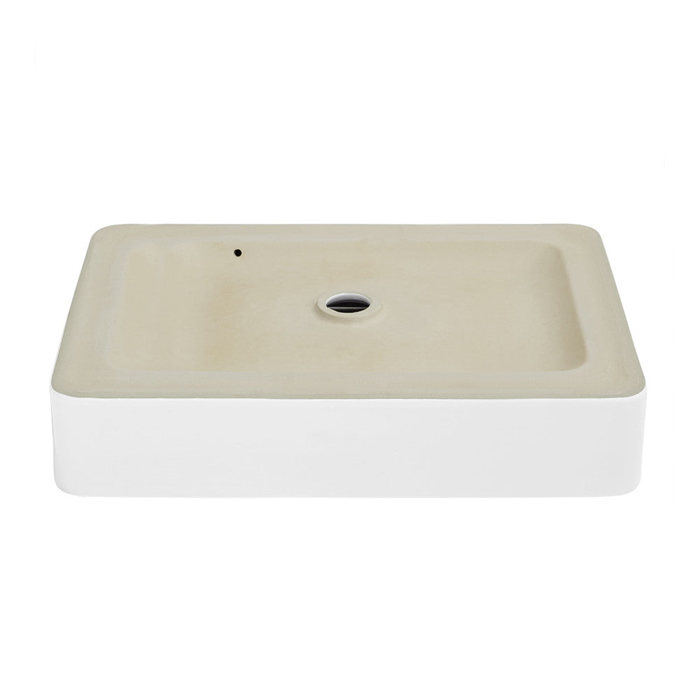 Swiss Madison Concorde 24 Rectangle Ceramic Vessel Sink