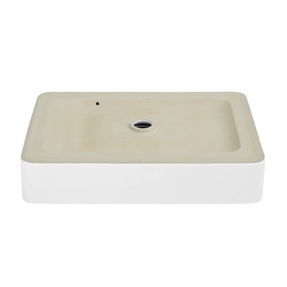 Swiss Madison Concorde 24 Rectangle Ceramic Vessel Sink