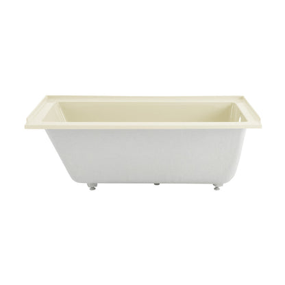 Swiss Madison Voltaire 60" x 30" Right-Hand Drain Alcove Bathtub in Bisque