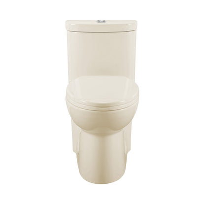 Swiss Madison Sublime One-Piece Elongated Dual-Flush Toilet in Bisque 1.1/1.6 gpf