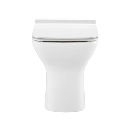 Swiss Madison Carre Back-To-Wall Square Toilet Bowl