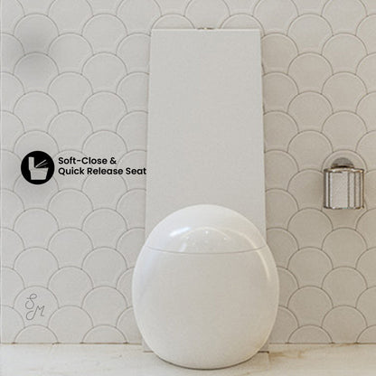Swiss Madison Plaisir One-Piece Elongated Toilet Dual-Flush 1.1/1.6 gpf