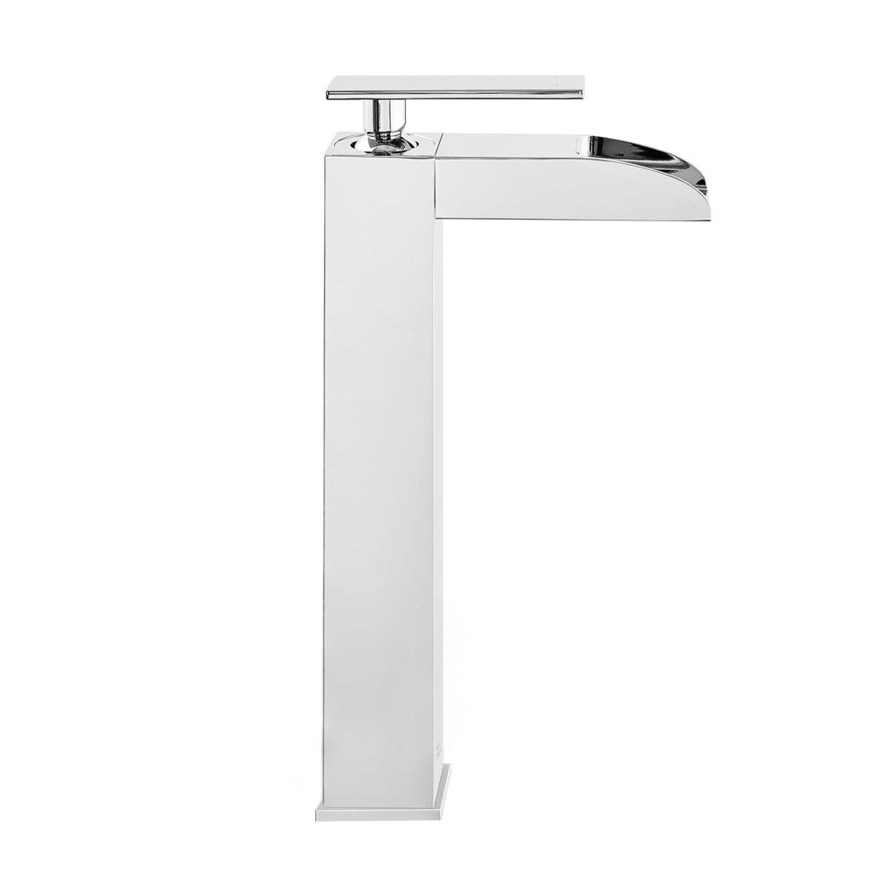 Swiss Madison Concorde Single Hole, Single-Handle, High Arc Waterfall, Bathroom Faucet in Chrome