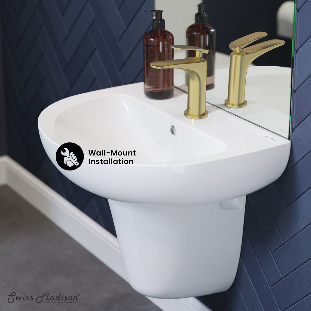 Swiss Madison Cache Wall Mount Sink