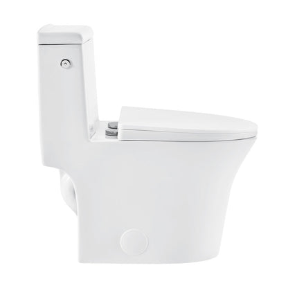 Swiss Madison Hugo One-Piece Elongated Toilet Dual-Flush 1.1/1.6 gpf, Touchless